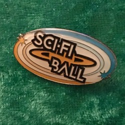Sci-Fi Ball Pin Badge